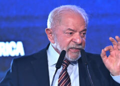 Lula da Silva durante una declaración sobre Estados Unidos y la soberanía de Brasil